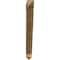 Ekena Millwork Traditional Arts & Crafts Rough Sawn Bracket, Western Red Cedar, 4"W x 38"D x 38"H BKT04X38X38TRA03RWR - alternate 3